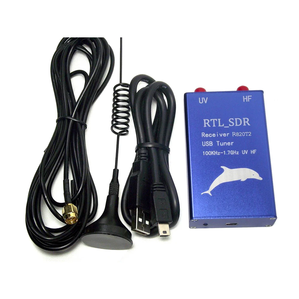Radioddity 100KHz-1766MHz / 0.1MHz-1.7GHz Full-Band TCXO ADSB UHF VHF HF FM RTL SDR USB Tuner Receiver [DISCONTINUED] - Image 4