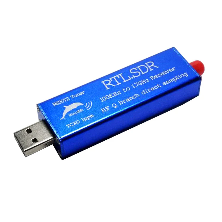 Radioddity 100KHz-1766MHz / 0.1MHz-1.7GHz Full-Band TCXO ADSB UHF VHF HF FM RTL SDR USB Tuner Receiver [DISCONTINUED]