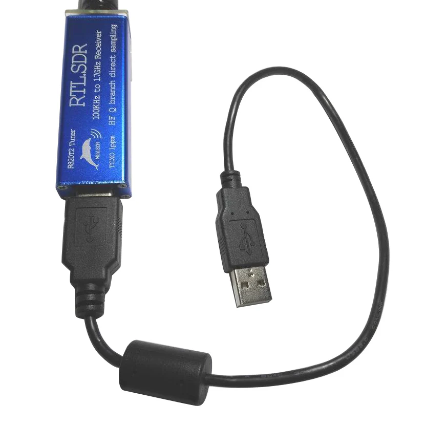 Radioddity 100KHz-1766MHz / 0.1MHz-1.7GHz Full-Band TCXO ADSB UHF VHF HF FM RTL SDR USB Tuner Receiver [DISCONTINUED] - Image 2