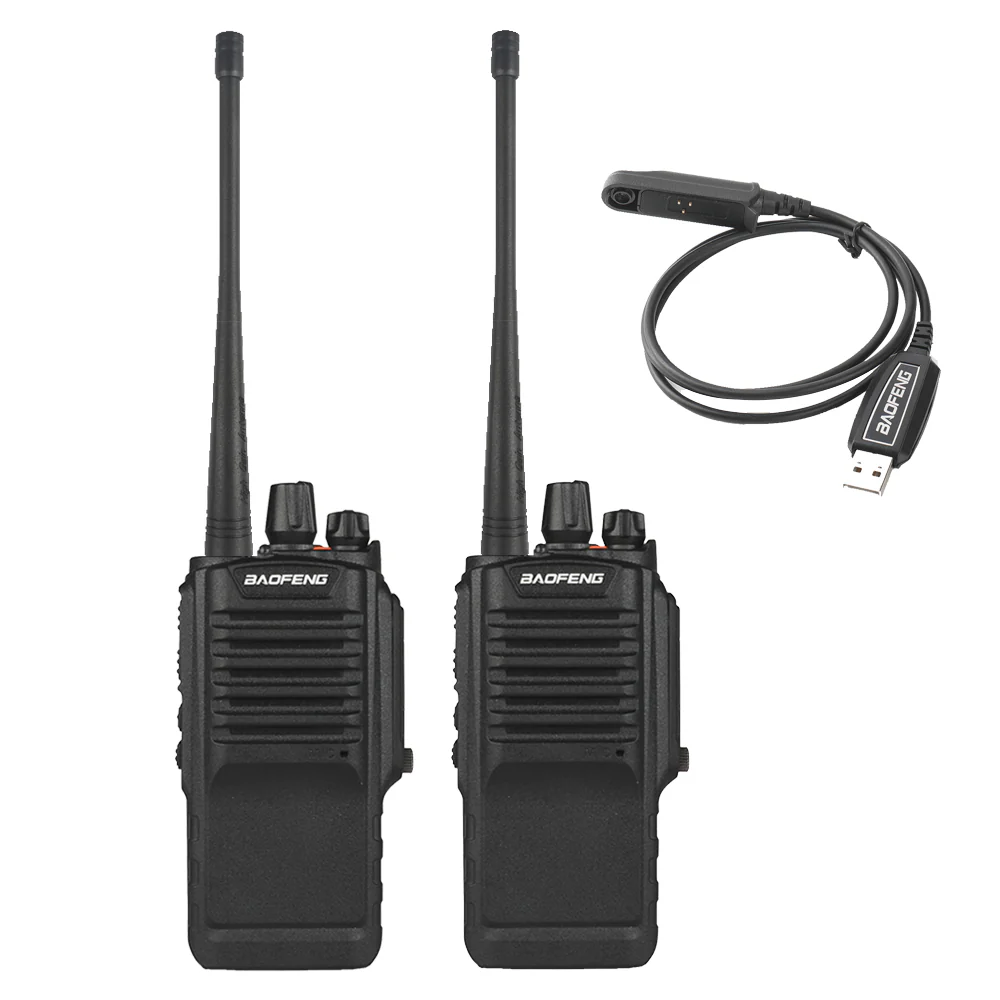 Baofeng BF-9700 [2 Pack + Cable] | UHF | 7/5/1W | Waterproof | Noise Reduction [DISCONTINUED]