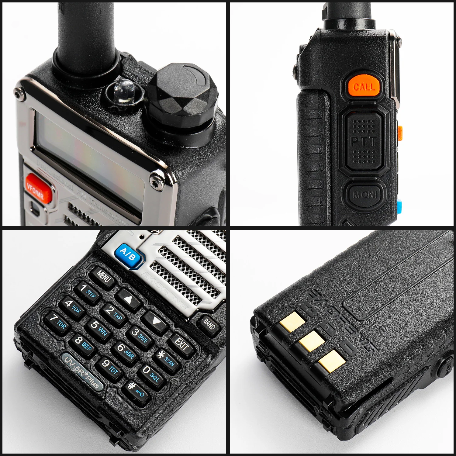 Baofeng UV-5R PLUS [5 Pack] | DUAL BAND | 4/1W | 128CH | FLASHLIGHT - Image 8