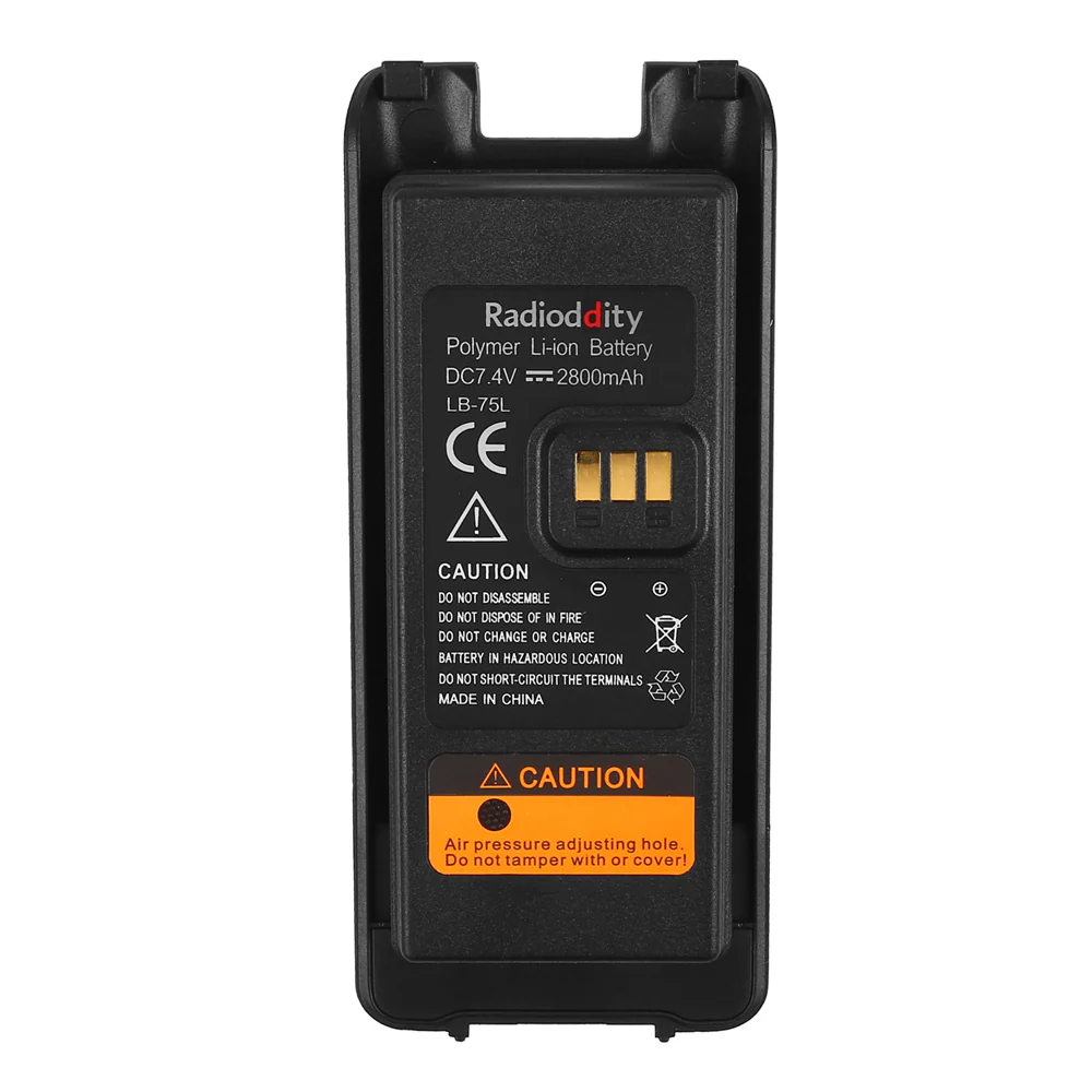 7.4V 2800mAh Battery Pack for Radioddity GD-55/GD-55 Plus [DISCONTINUED]