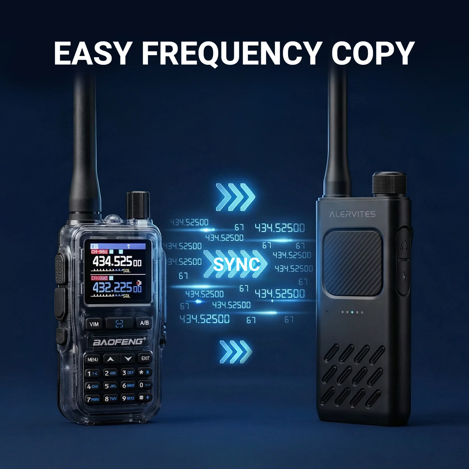 Alervites AT2 Smart UHF Radio | Off-Grid Text & Pic | App Control & Programming | 16mm Ultra-Thin | Dual-PTT | 2200mAh | USB-C Charging - Image 10
