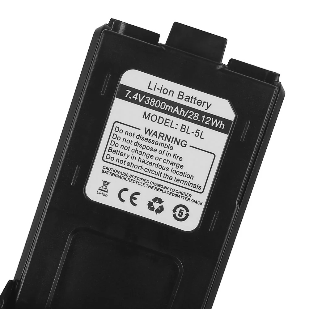 Baofeng 7.4V 3800mAh Li-ion Battery for RD-5R/UV-5R/GT-5R/UV-5RTP - Image 5