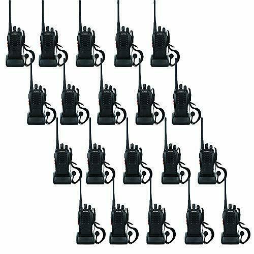 Baofeng BF-888S [20 Pack] | UHF |  5W | 16CH | CTCSS/DCS | Flashlight