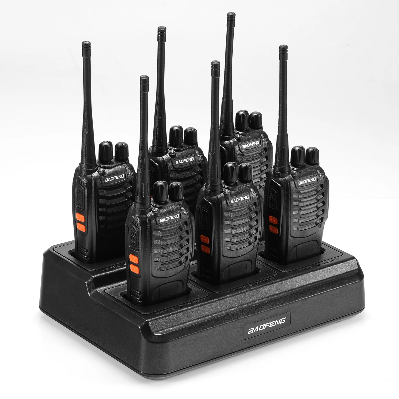 Baofeng BF-888S [6 Packs] with Bulk Charger | UHF | 5W | 16CH | CTCSS/DCS | Flashlight - Image 9