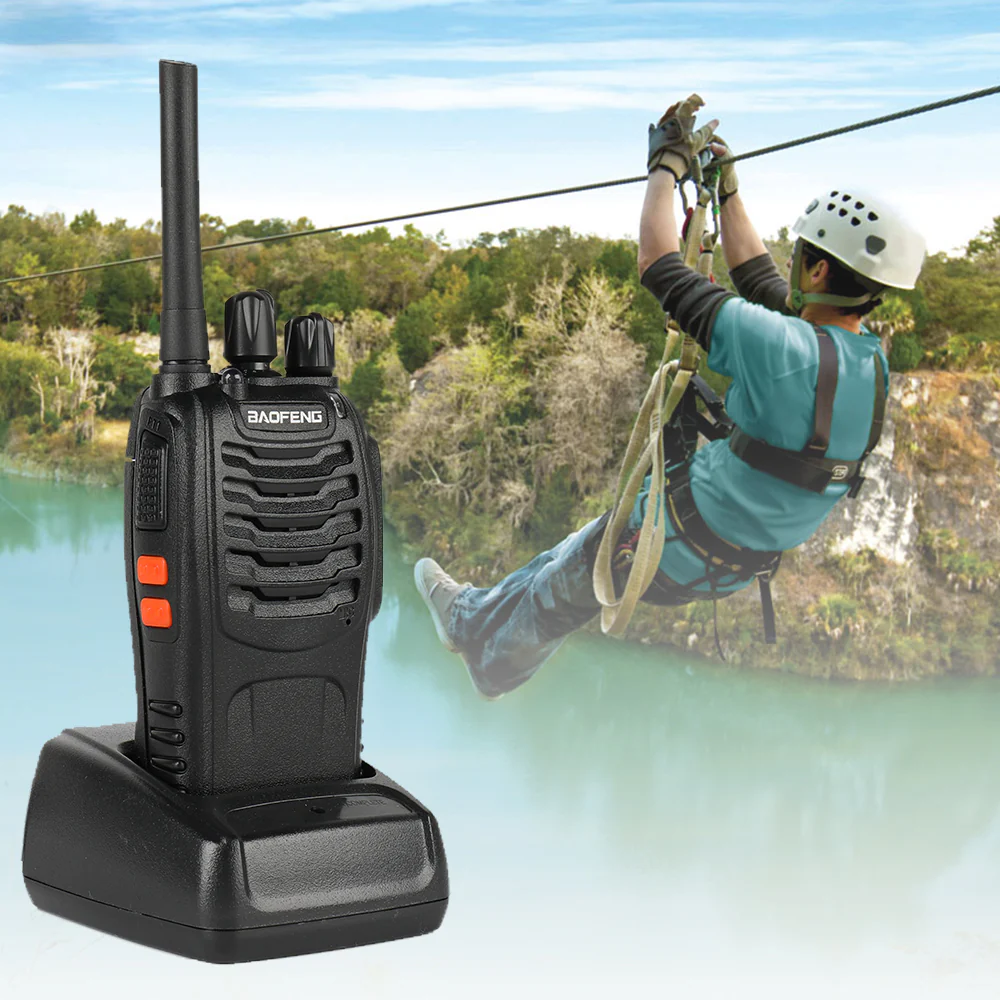 Baofeng BF-88A / 88E | USB Charging | Upgraded 888S | FRS / PMR | 1500mAh [DISCONTINUED] - Image 9