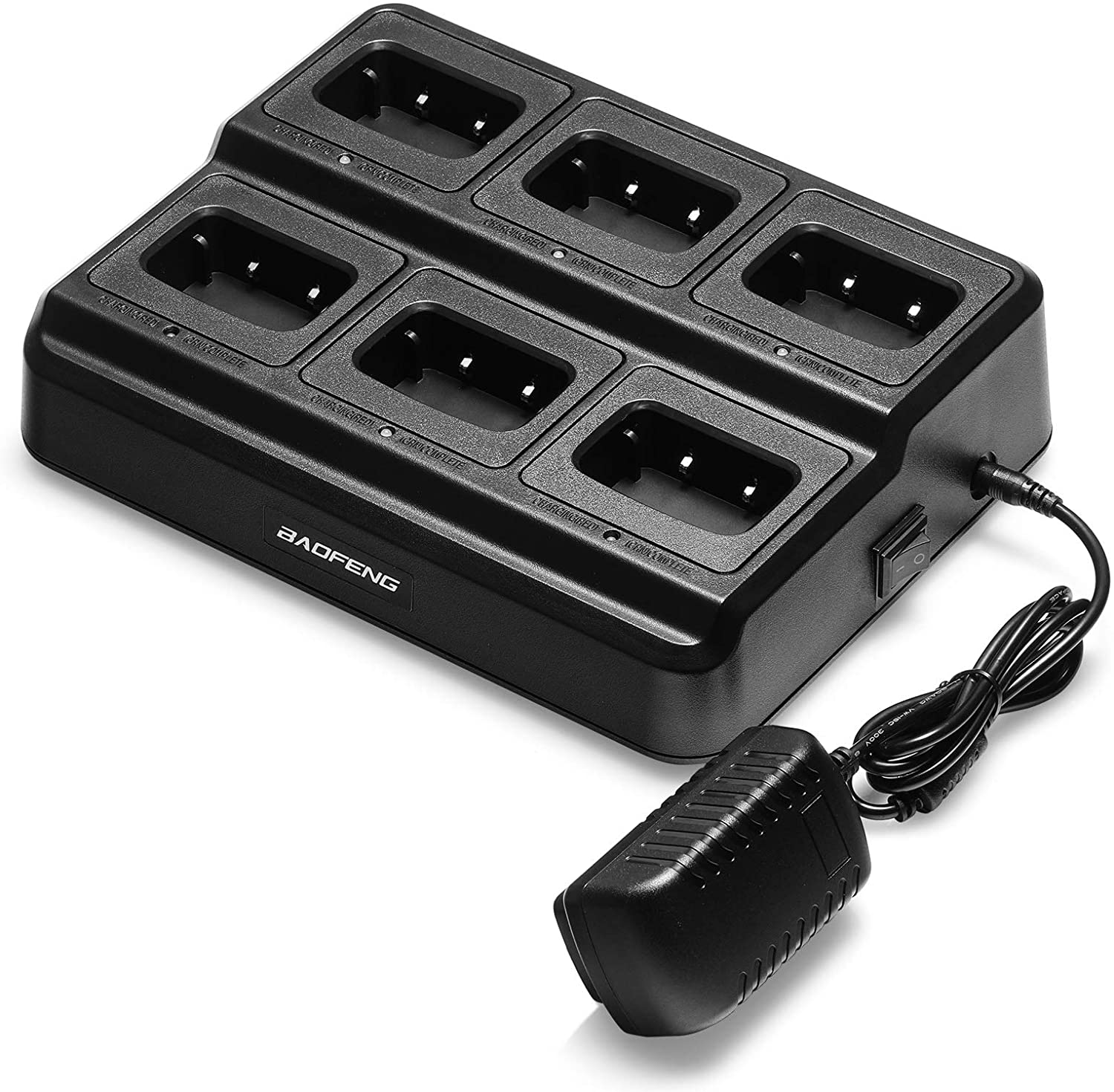 BAOFENG BF-88ST [6 Packs] with Six-way Charger & Cable | USB Charging - Image 7