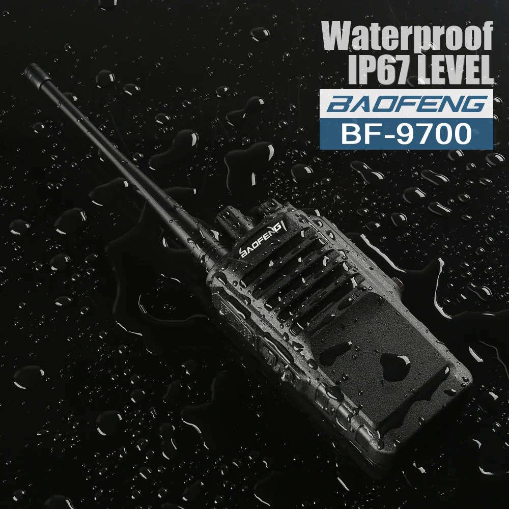 Baofeng BF-9700 | UHF | 7/5/1W | Waterproof | Noise Reduction | 1800mAh | with Cable [DISCONTINUED] - Image 2