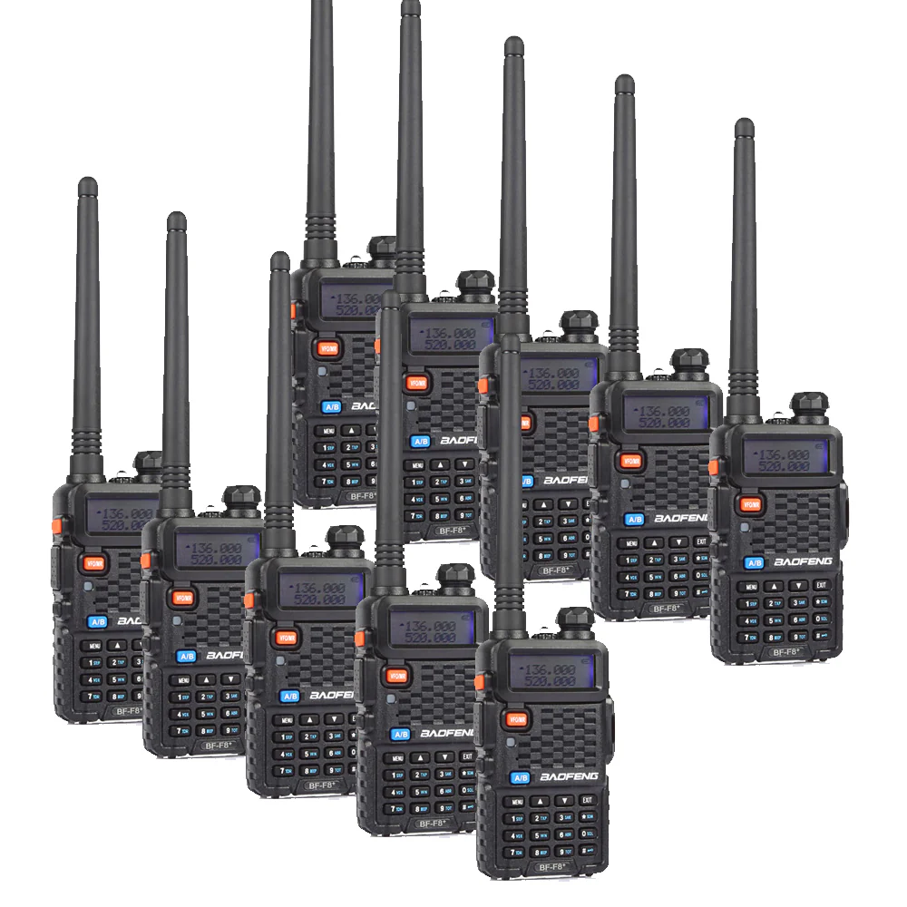 Baofeng BF-F8+ [10 Pack] [DISCONTINUED]