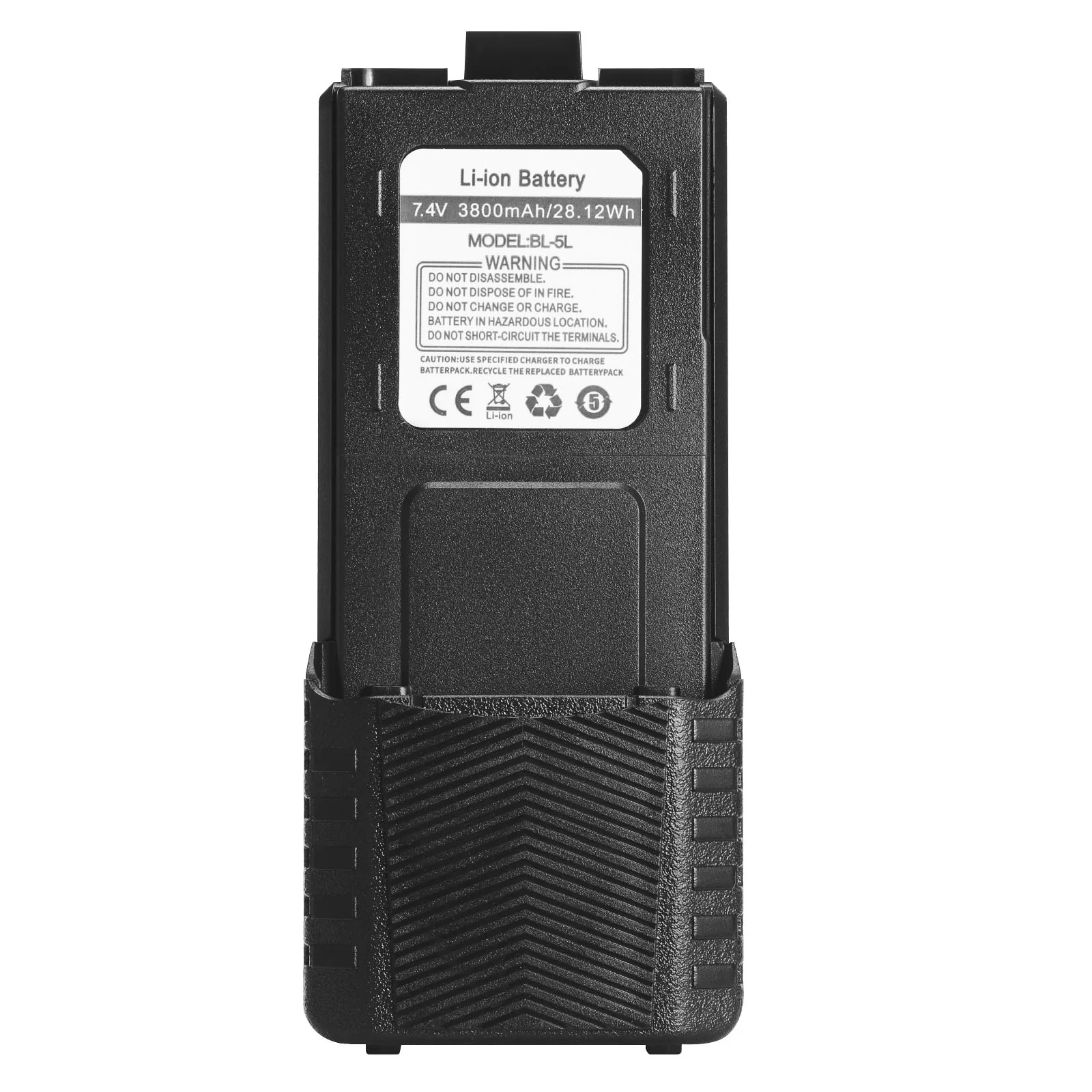 Baofeng BL-5L 3800mAh Battery | USB-C Port | For UV-5R Series