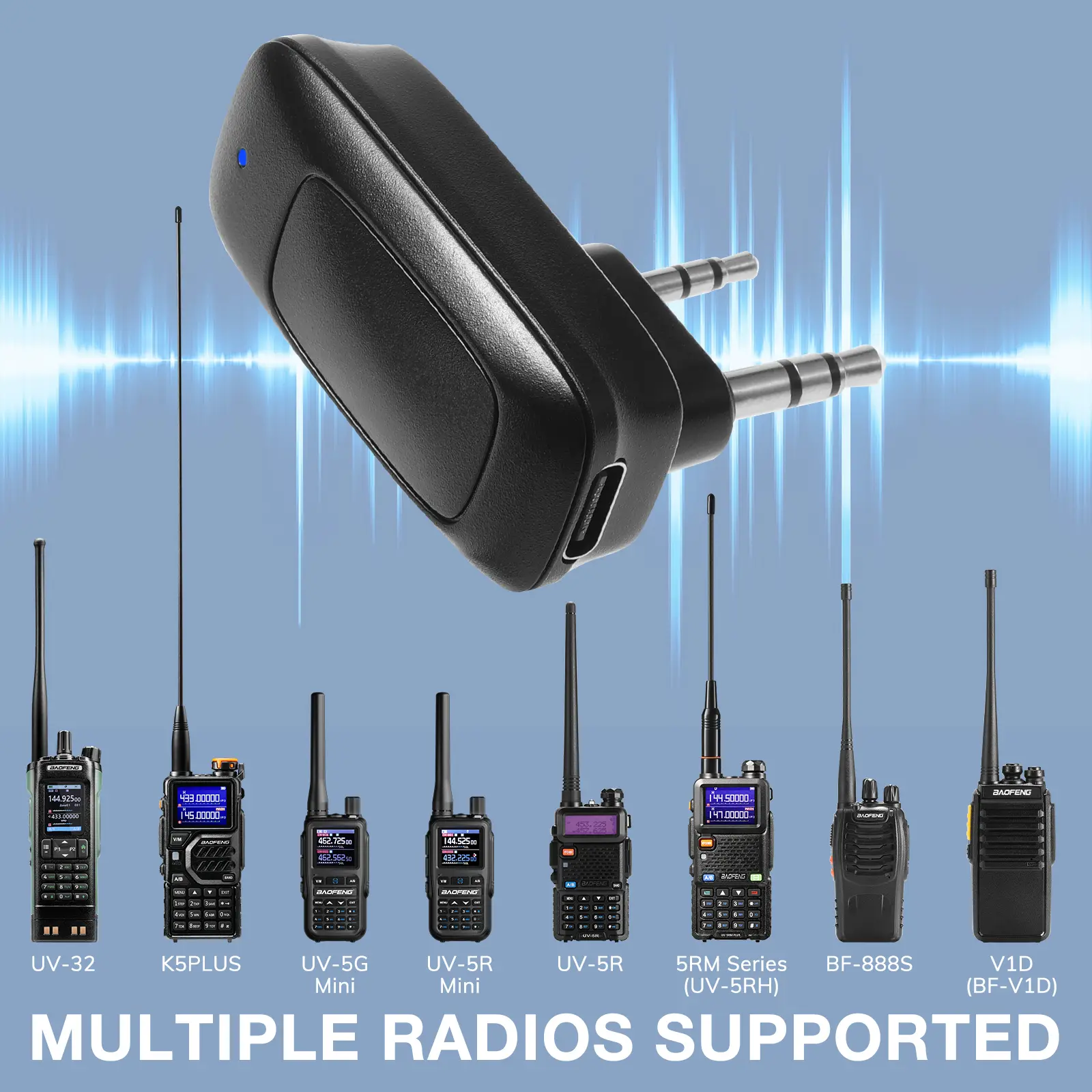Baofeng BT-A1D Wireless Programming Adapter | BT APP Radio Programmer | UV-5R/UV-5RM PLUS/BF-888S/K5 Plus | Fast Channel Setup - Image 6