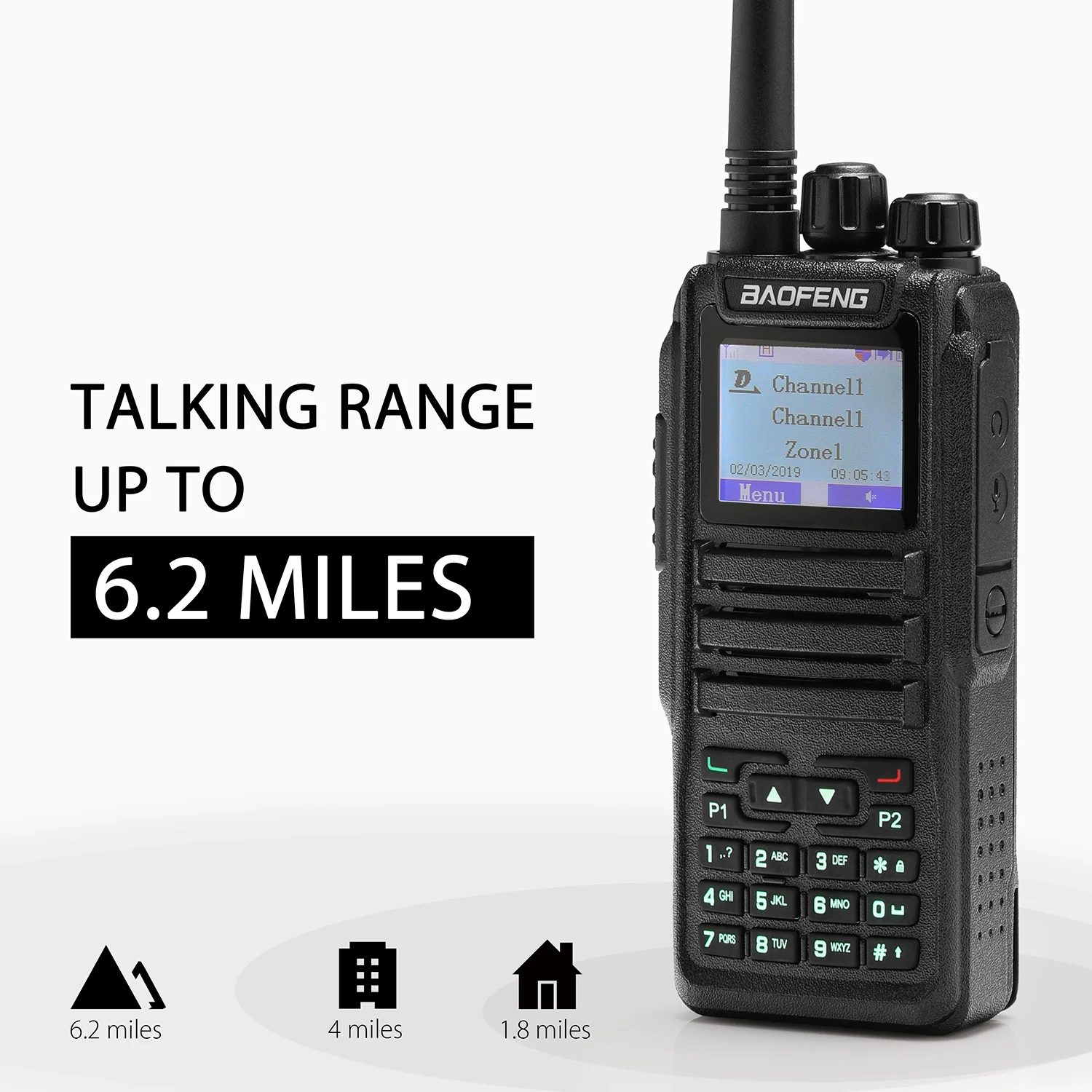 Baofeng DM-1701 DMR [OPEN BOX] - Image 7