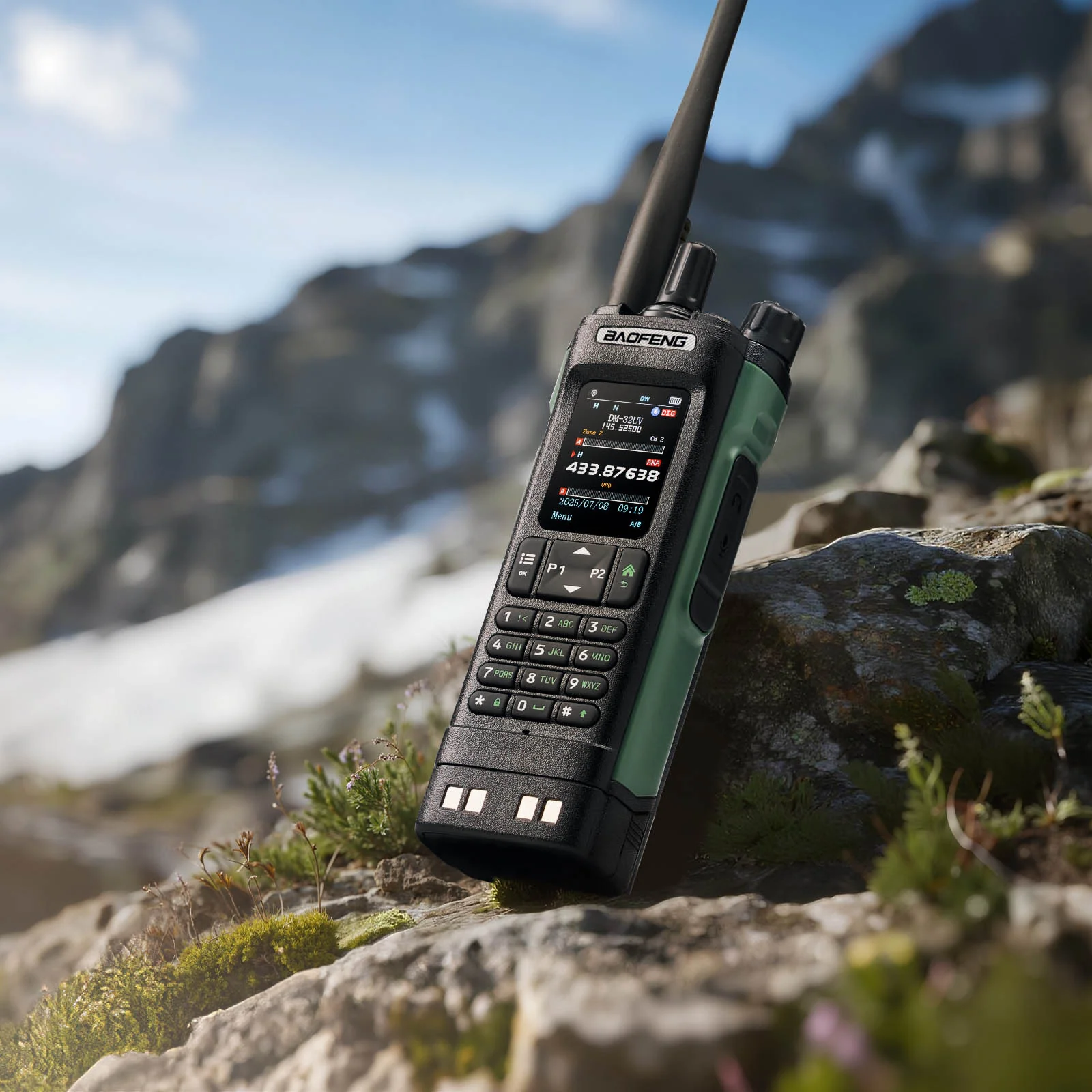 Baofeng DM-32UV 10W DMR Ham Radio | GPS & Digital APRS | UHF/VHF/AM/FM/NOAA | NOAA Alert | Tier II Dual Slot | 2” Color Display | 4K Channels | 50K Contacts - Image 10
