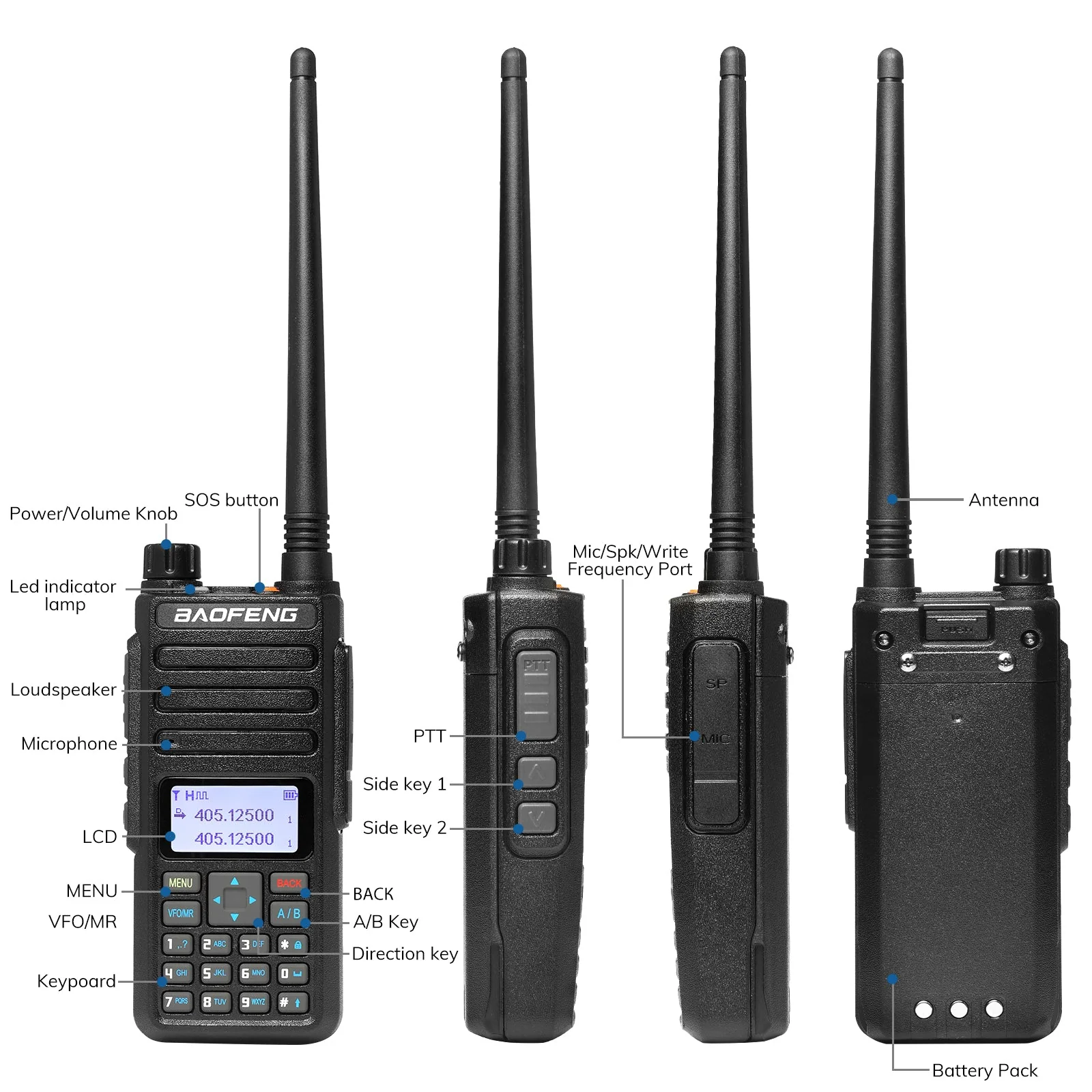 Baofeng DR-1801UV [OPEN BOX] - Image 4