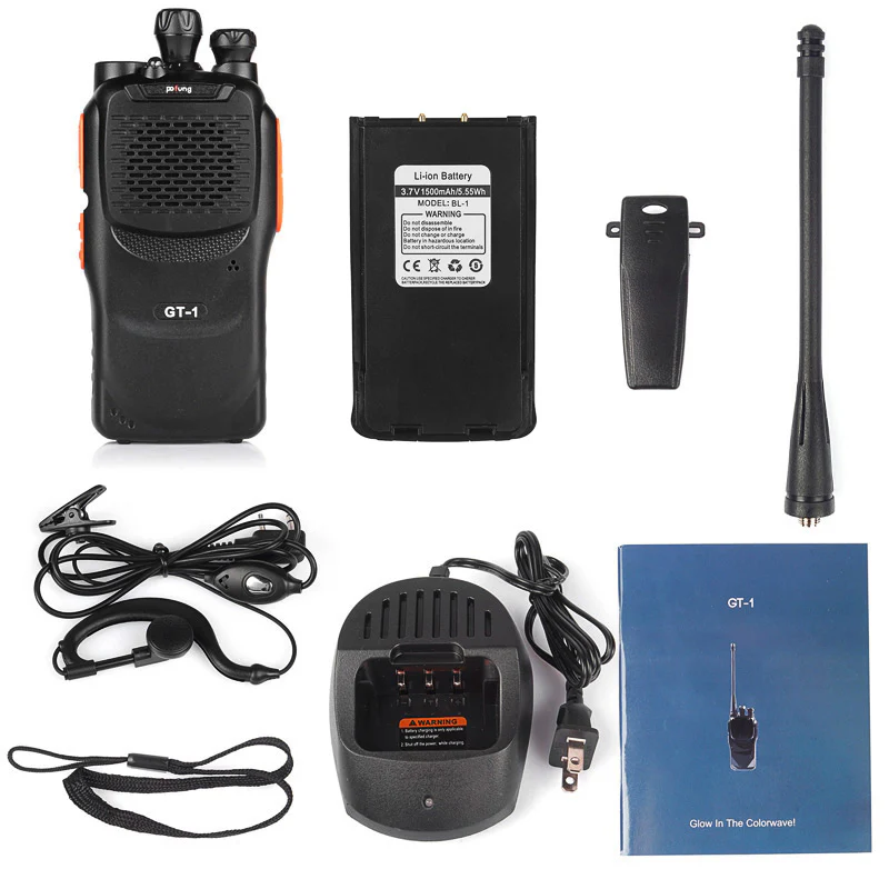 Baofeng GT-1 [10 Pack + Cable] | UHF | 5W | 16CH | Flashlight | FM Function Two-Way Radio [DISCONTINUED] - Image 12