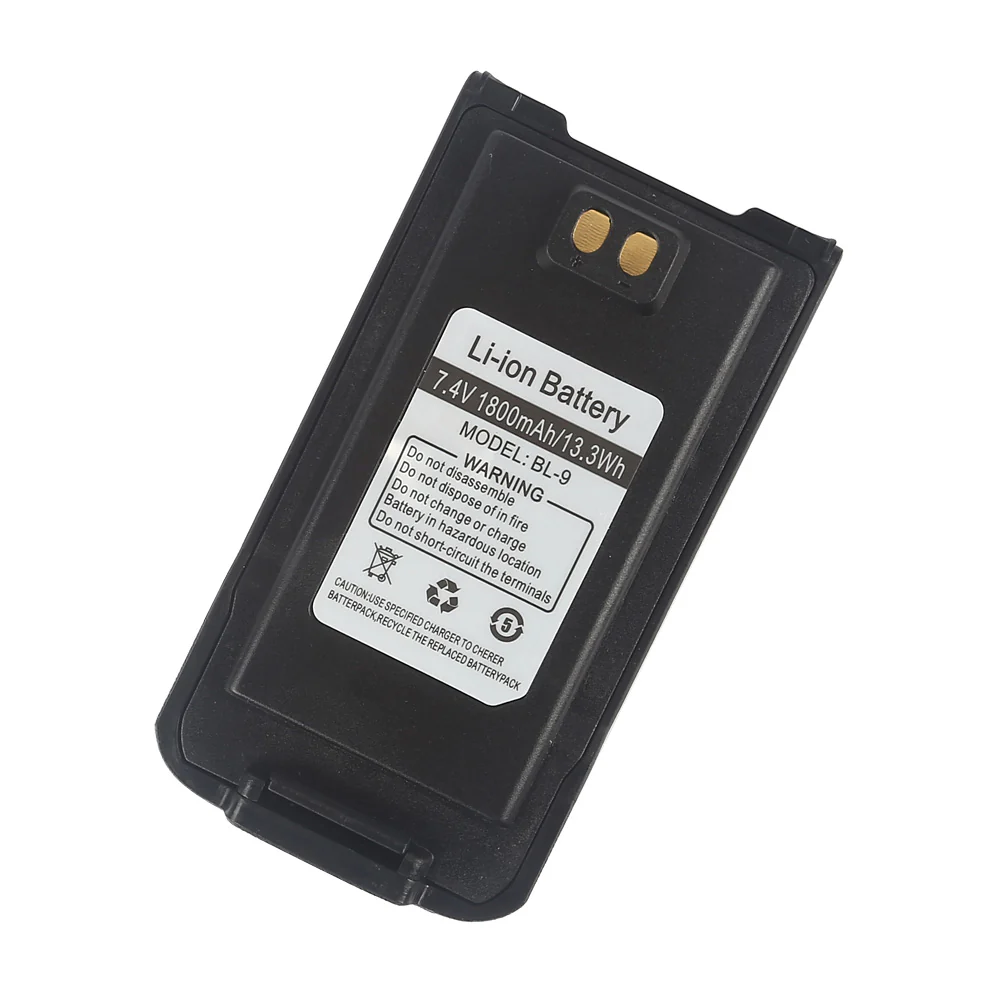 Baofeng GT-3WP UV-9R UV-9G Battery 1800mAh 7.4V