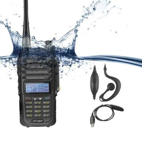 Baofeng GT-3WP Waterproof Two Way Radio + Programming Cable [DISCONTINUED]