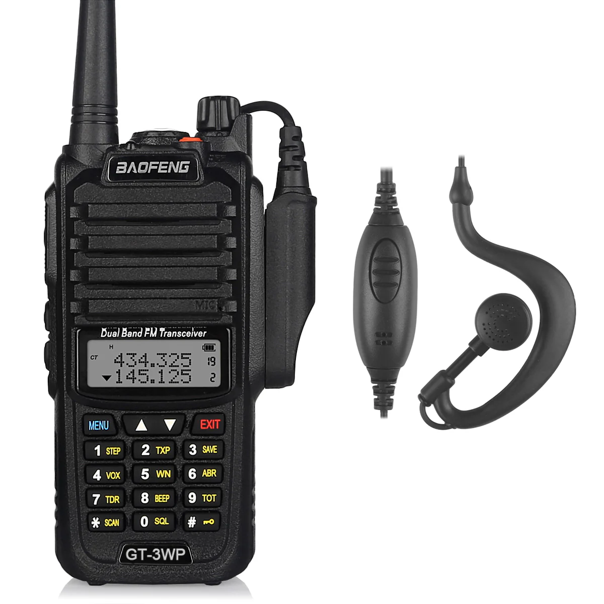 Baofeng GT-3WP Waterproof Two Way Radio + Speaker Mic [DISCONTINUED] - Image 2