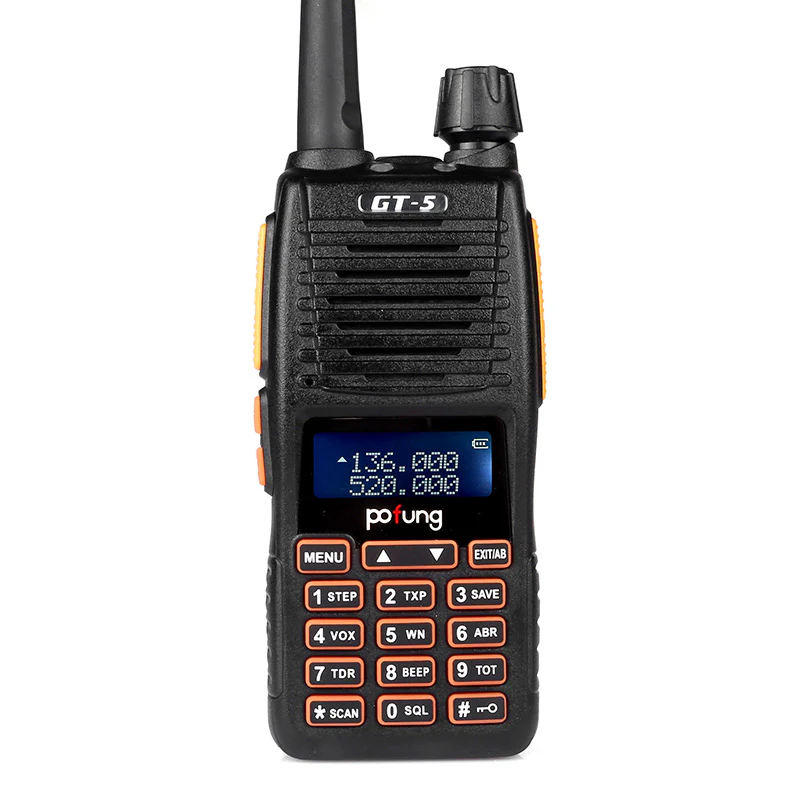 Baofeng GT-5 | Max 5W | Dual Band | 2800mAh | Analog Radio [DISCONTINUED]