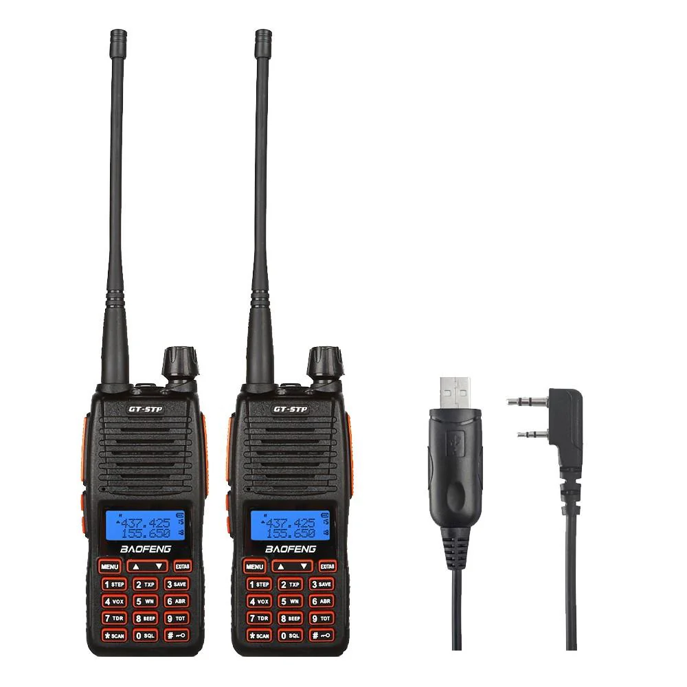 Baofeng GT-5TP Two-Way Radio [2 Packs] + Cable [DISCONTINUED]