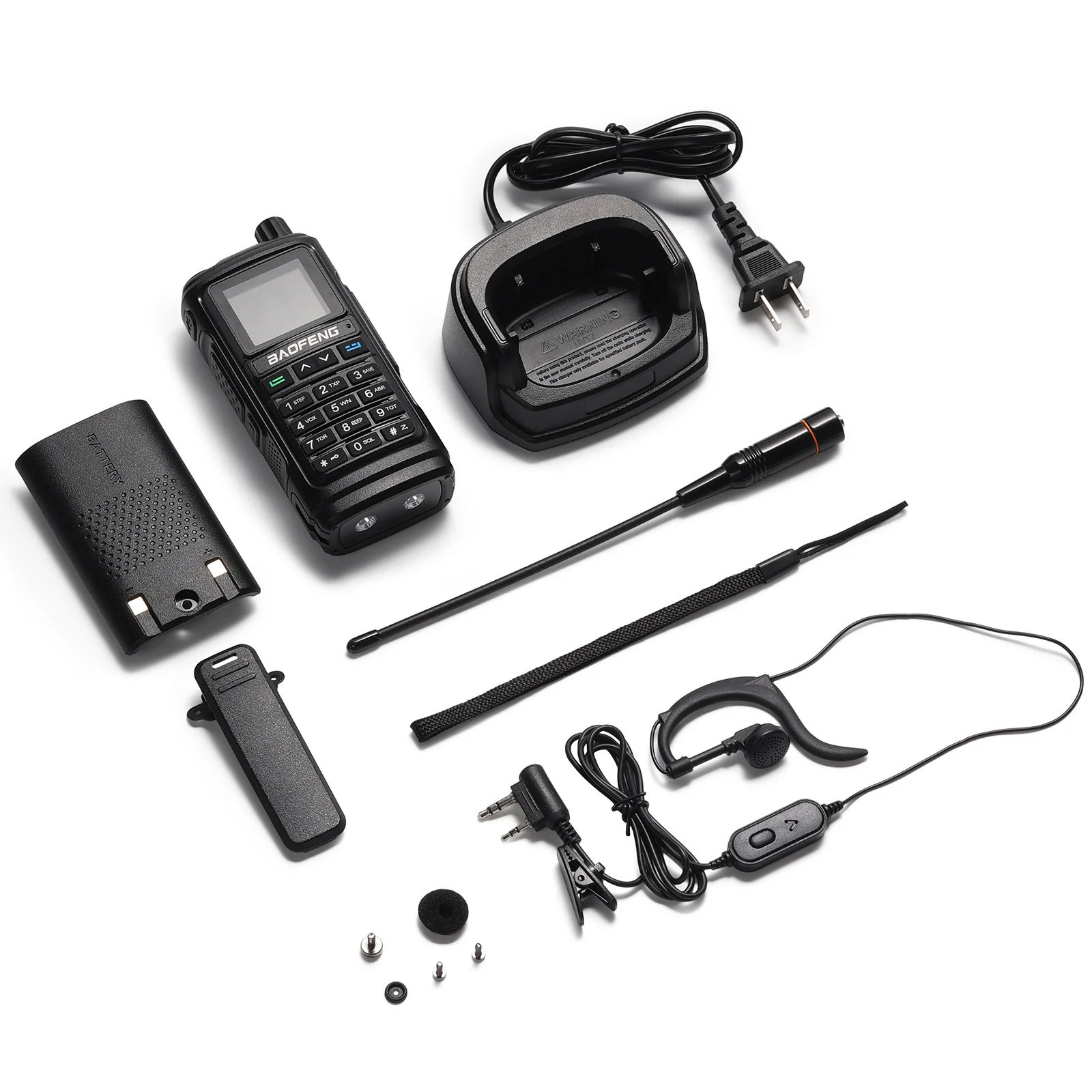 Baofeng UV-17R | Dual Band | 5W | 999 CH | Remote Frequency Copy | Color Screen | 1800mAh | NOAA FM RX - Image 6