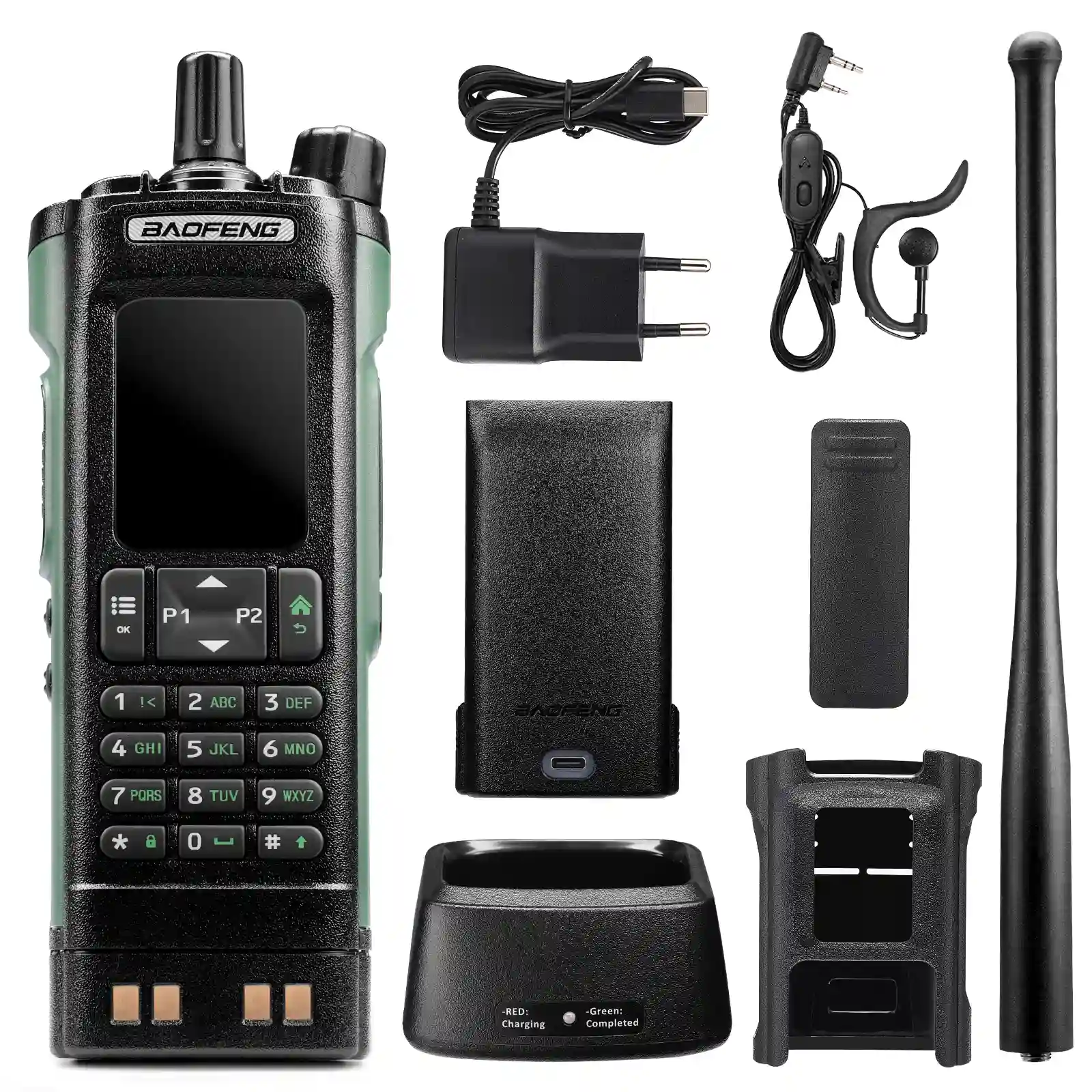 Baofeng UV-32 Ham Radio | 10W | Multi-Band | GPS | APP & CHIRP Programmable | 2.0” Large Color Display | 1000CHs | NOAA/Airband Receiver - Image 13