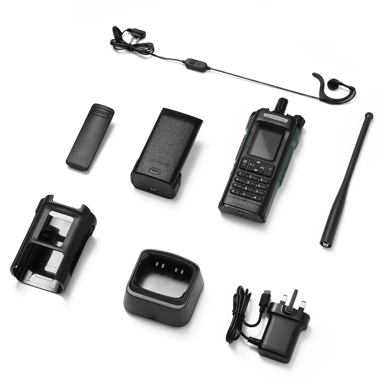 Baofeng UV-32 Ham Radio | 10W | Multi-Band | GPS | APP & CHIRP Programmable | 2.0” Large Color Display | 1000CHs | NOAA/Airband Receiver - Image 15