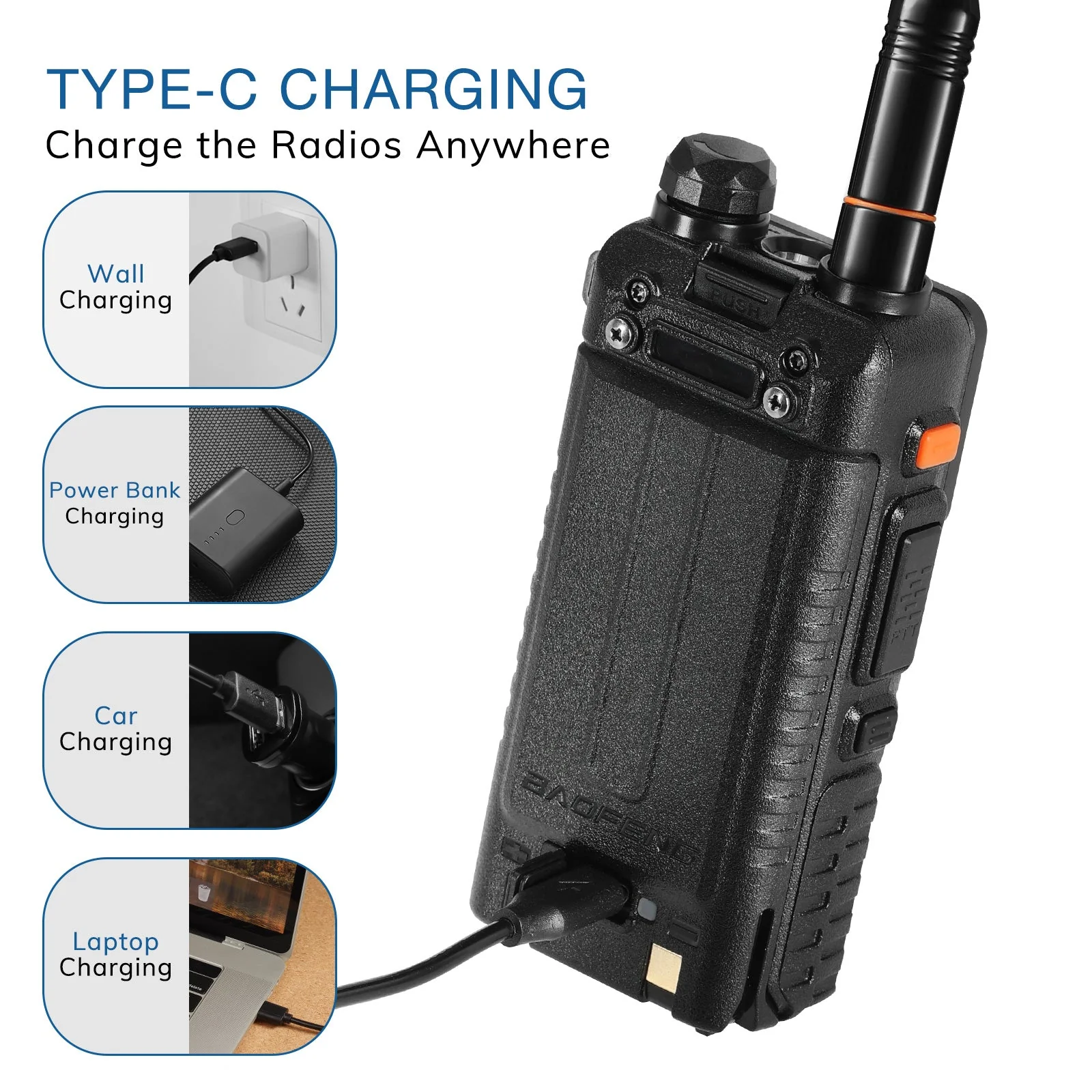 Baofeng UV-5G Plus GMRS Radio [OPEN BOX] - Image 5