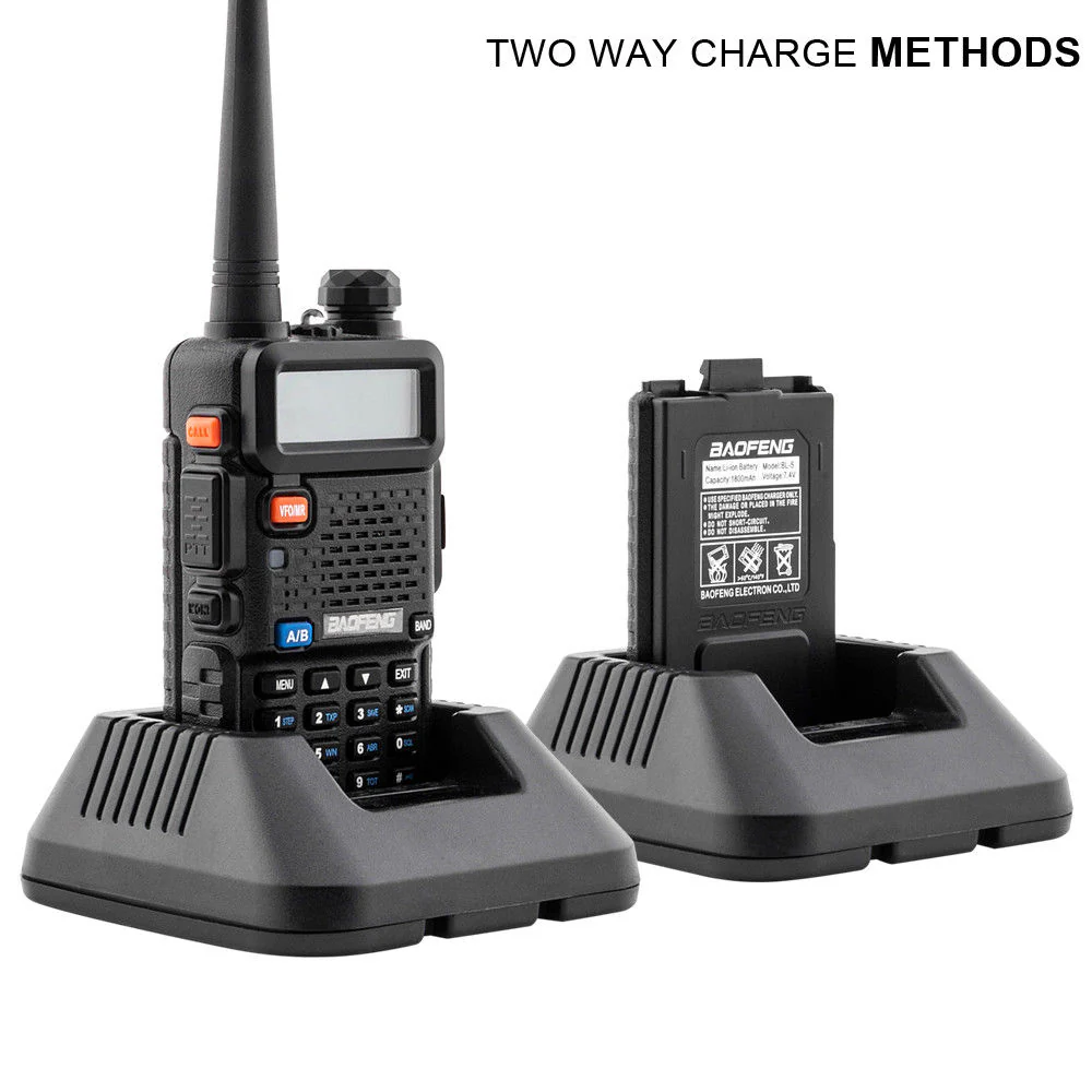 Baofeng UV-5R [5 Pack + Cable] [OPEN BOX] - Image 11