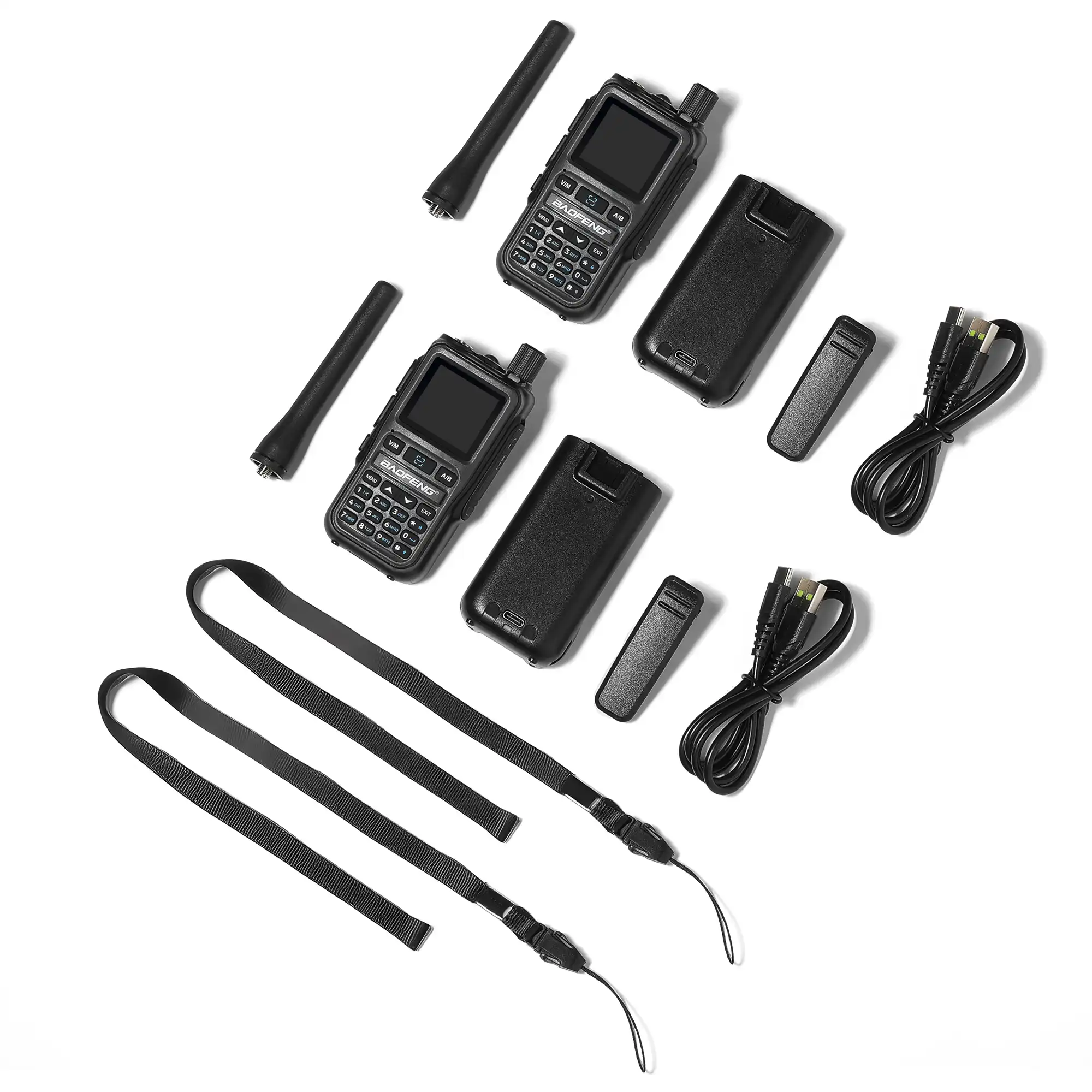 Baofeng UV-5R Mini Dual-band Radio | 5W/2W | APP Programming | Quartz/Amber/Grey | 1.44 Inch Color Screen | 999CH  | NOAA | USB-C Charging - Image 16