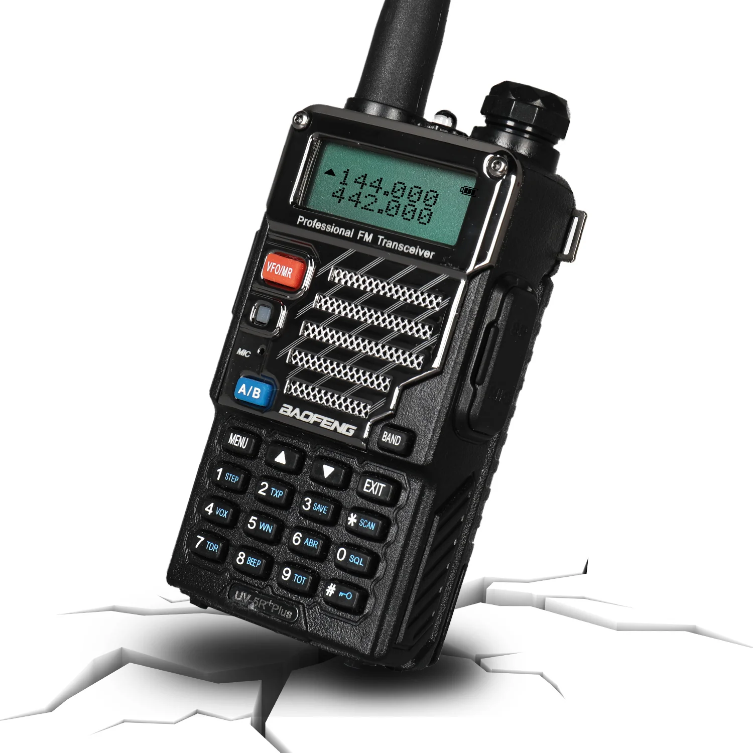 Baofeng UV-5R PLUS [10 Pack + Cable] | DUAL BAND | 4/1W | 128CH | FLASHLIGHT - Image 3