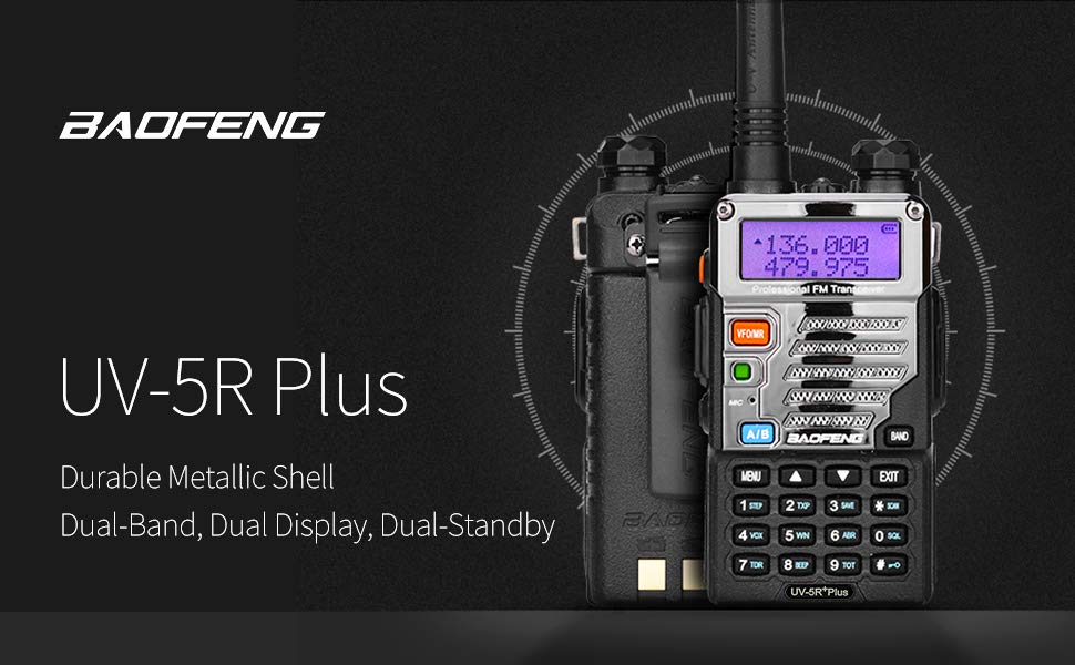 Baofeng UV-5R PLUS | DUAL BAND | 4/1W | 128CH | FLASHLIGHT | with Cable [DISCONTINUED] - Image 12