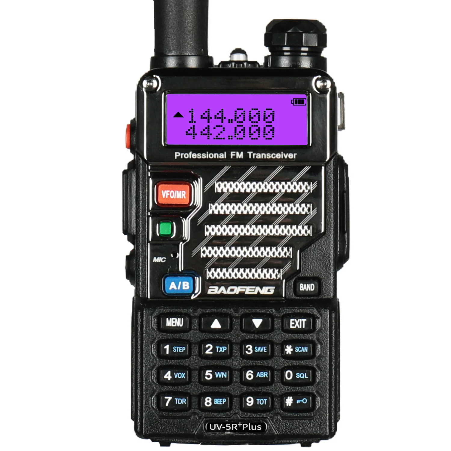 Baofeng UV-5R PLUS | DUAL BAND | 4/1W | 128CH | FLASHLIGHT | with Cable [DISCONTINUED] - Image 2