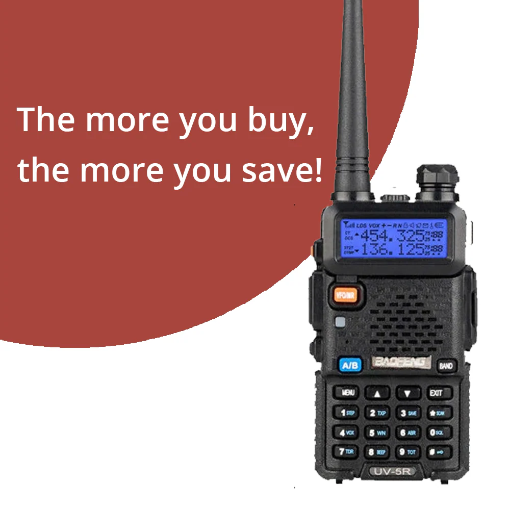 Baofeng UV-5R | Dual Band | 4/1W | 128CH | Flashlight | VOX | Alert | TOT - Image 15