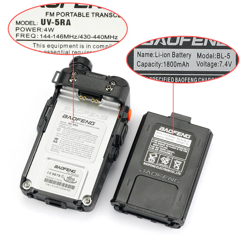 Baofeng UV-5RA [OPEN BOX] - Image 5