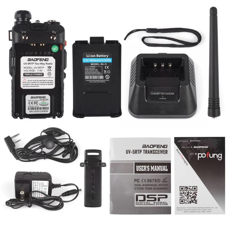 Baofeng UV-5RTP | Dual Band | 8W/4W/1W | Tri-power Two Way Radio - Image 11
