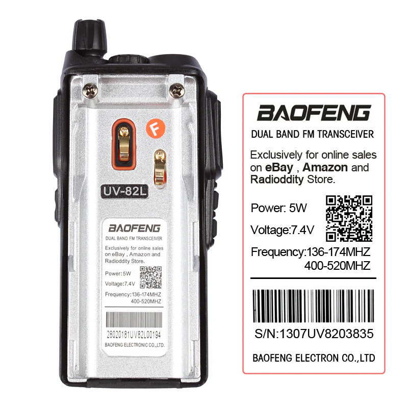 Baofeng UV-82L + Cable - Image 5