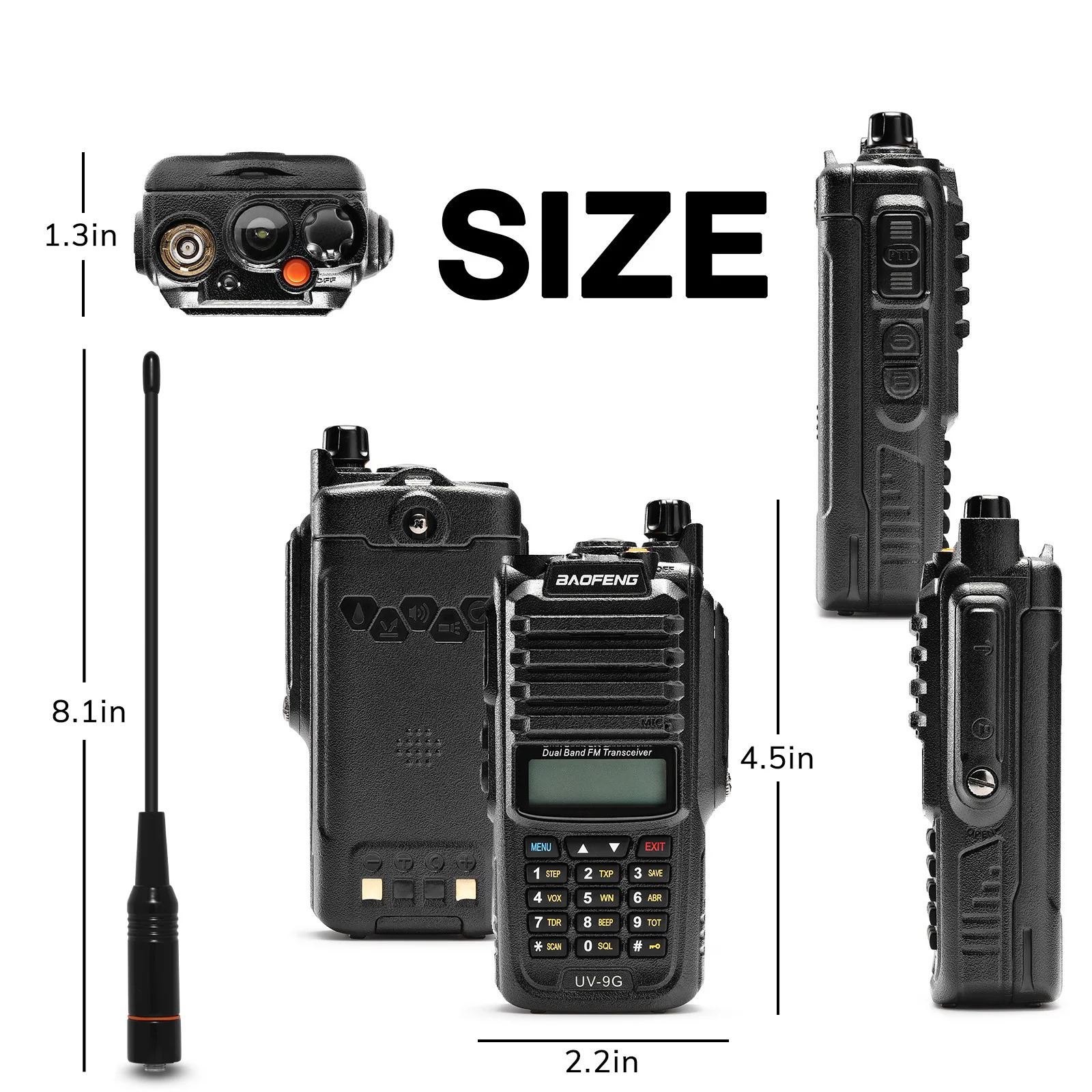 Baofeng UV-9G [OPEN BOX] - Image 7