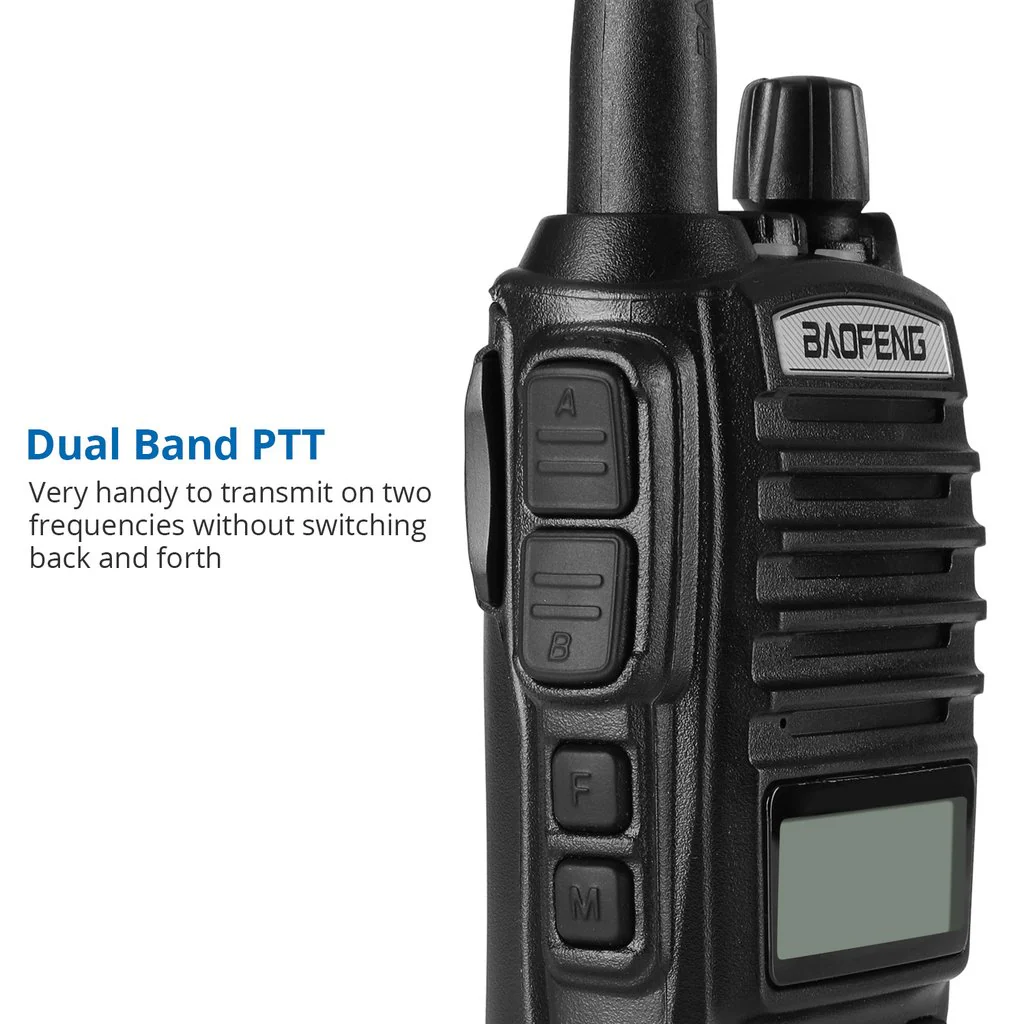 BAOFENG X RADIODDITY UV-82X3 Radio | Tri-band 1.25M | Dual PTT | 2 Antennas | with Cable [DISCONTINUED] - Image 2