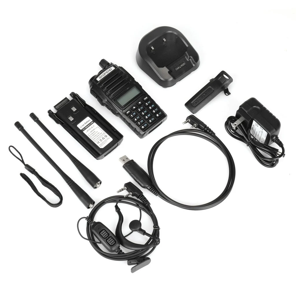 BAOFENG X RADIODDITY UV-82X3 Radio | Tri-band 1.25M | Dual PTT | 2 Antennas | with Cable [DISCONTINUED] - Image 7