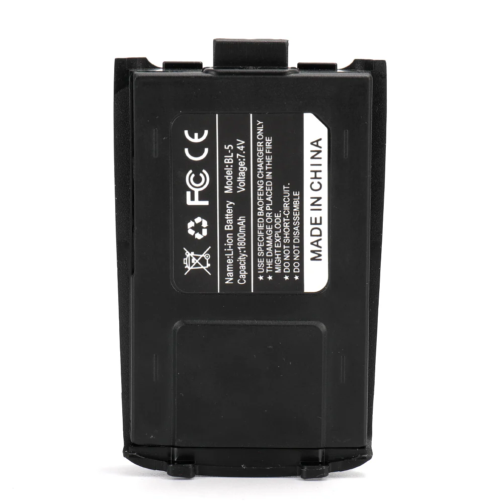 Battery for Baofeng UV-5R EX 1800mAh [DISCONTINUED] - Image 2
