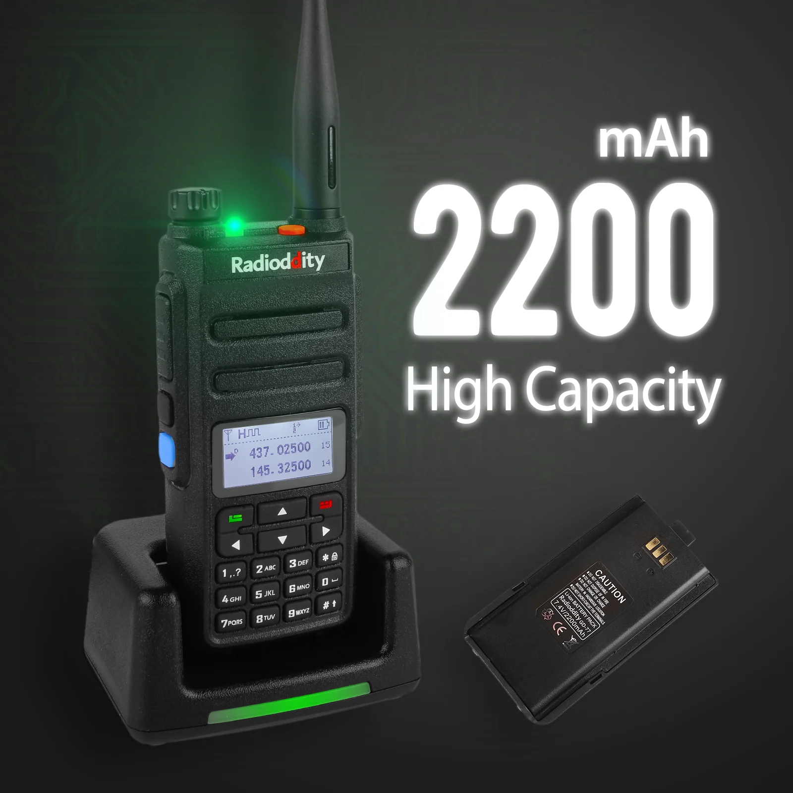 GD-77 DMR Dual Band Dual Time Slot Two Way Radio + Cable [4 Pack] [DISCONTINUED] - Image 7
