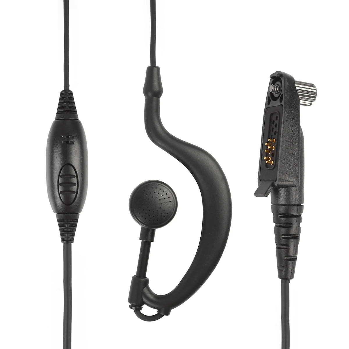 Ear Bar Earpiece Mic PTT Headset for Radioddity  GD-55/GD-55 Plus [DISCONTINUED] - Image 2