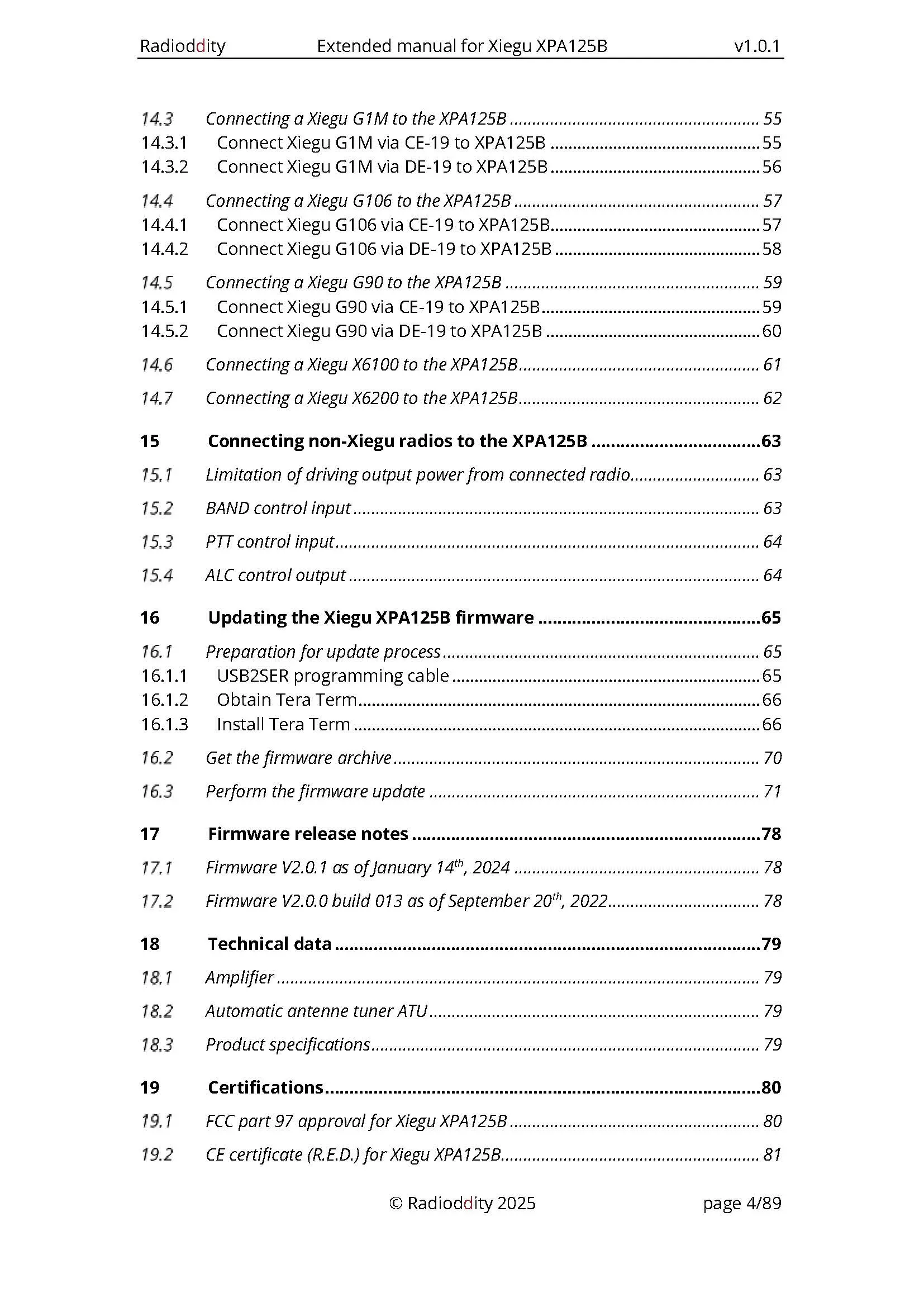 [eBook] Radioddity Extended Manual for Xiegu XPA125B - Image 4