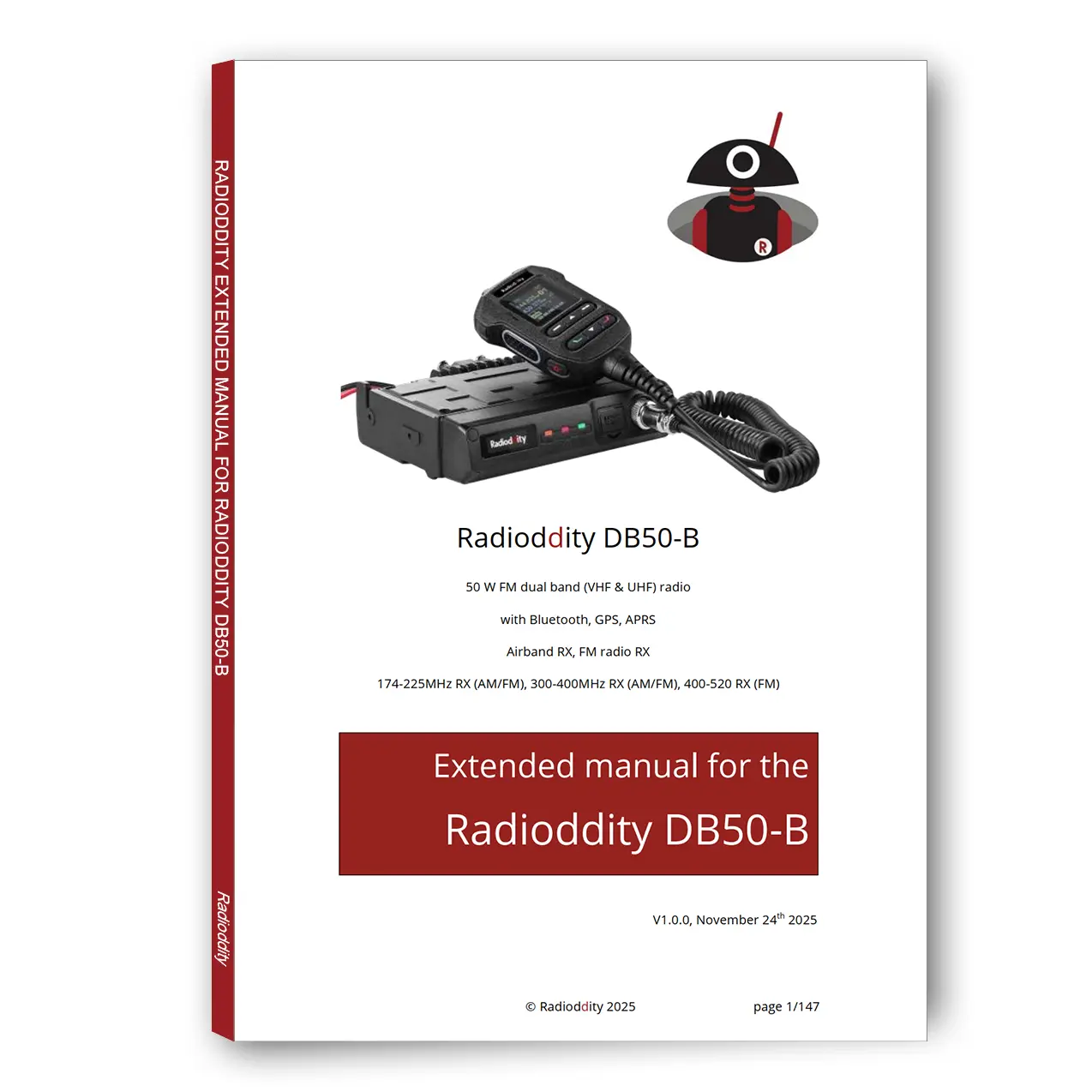 [eBook] Radioddity Extended Manual for Radioddity DB50-B