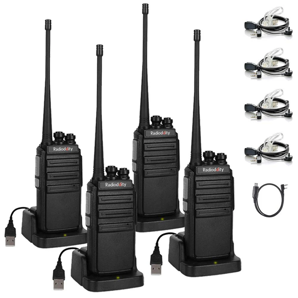 Radioddity GA-2S [2/4 Packs] UHF Long Range USB Two way Radio | Support CHIRP Programming - Image 10