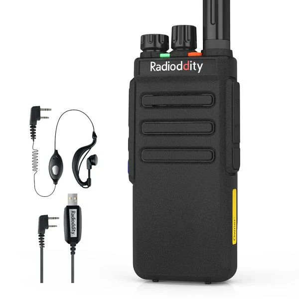 GD-77S DMR [10 Packs] | Dual Band | 5W | 2 Time-slot DMR | 2200mAh | with Cable [DISCONTINUED] - Image 2