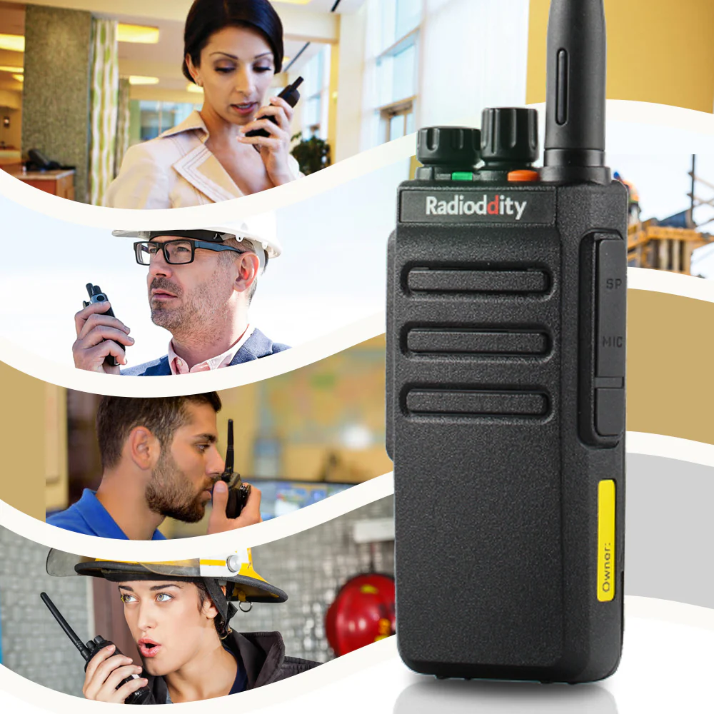 GD-77S DMR [10 Packs] | Dual Band | 5W | 2 Time-slot DMR | 2200mAh | with Cable [DISCONTINUED] - Image 3