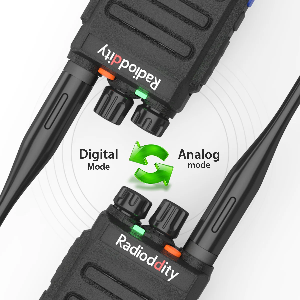 GD-77S DMR [10 Packs] | Dual Band | 5W | 2 Time-slot DMR | 2200mAh | with Cable [DISCONTINUED] - Image 7